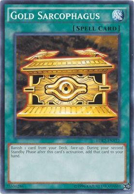 Gold Sarcophagus - LDK2-ENY22 - Common Unlimited Legendary Decks II - Yugi Unlimited Singles