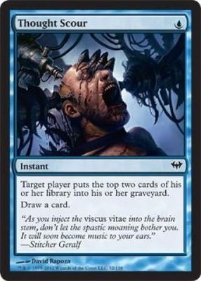 Thought Scour 52/158 - Dark Ascension Singles