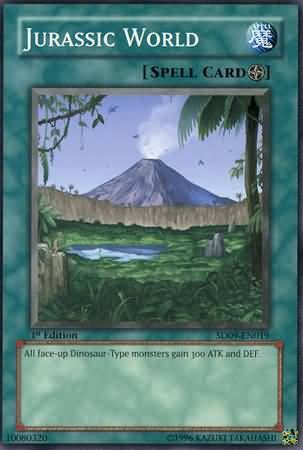 Jurassic World - SD09-EN019 - Common 1st Edition Structure Deck: Dinosaur&#39;s Rage 1st Edition Singles