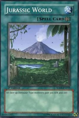 Jurassic World - SD09-EN019 - Common 1st Edition Structure Deck: Dinosaur&#39;s Rage 1st Edition Singles