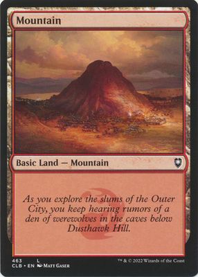 Mountain 463 Commander Legends: Battle for Baldur&#39;s Gate Singles