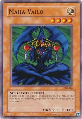 Maha Vailo - SDJ-016 - Common Unlimited Starter Deck: Joey [SDJ] Unlimited Singles