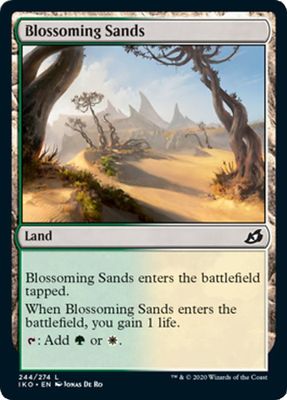 Blossoming Sands 244/274 Ikoria: Lair of Behemoths Singles (Español)