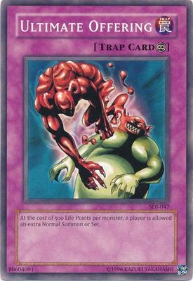 Ultimate Offering - SDJ-047 - Common Unlimited Starter Deck: Joey [SDJ] Unlimited Singles