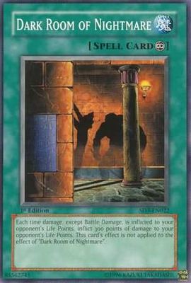 Dark Room of Nightmare - SD3-EN022 - Common 1st Edition Structure Deck: Blaze of Destruction 1st Edition Singles