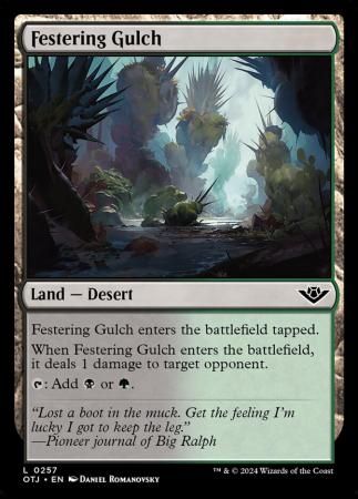 Festering Gulch 0257 Outlaws of Thunder Junction Singles(Español)