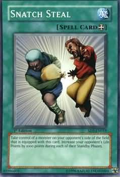 Snatch Steal - SD5-EN019 - Common 1st Edition Structure Deck: Warrior&#39;s Triumph 1st Edition Singles