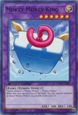 Mokey Mokey King - SGX4-ENE08 - Common 1st Edition Speed Duel GX: Midterm Destruction Singles