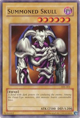 Summoned Skull - SYE-005 - Common Unlimited Starter Deck: Yugi Evolution [SYE] Unlimited Singles
