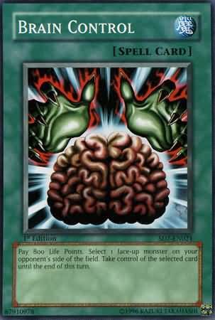 Brain Control - SD7-EN024 - Common 1st Edition Structure Deck: Invincible Fortress [SD7] 1st Edition Singles