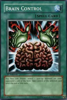 Brain Control - SD7-EN024 - Common 1st Edition Structure Deck: Invincible Fortress [SD7] 1st Edition Singles