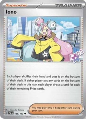 Iono - 185/193 - Holo Promo Pokemon Promo Cards (Espanol) Foil