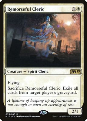 Remorseful Cleric - Core Set 2019 (M19) Core Set 2019