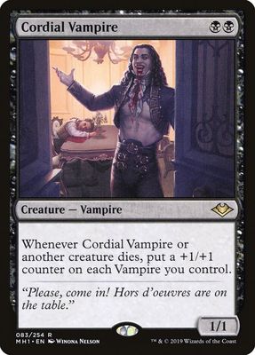 Cordial Vampire - Modern Horizons (MH1) Modern Horizons