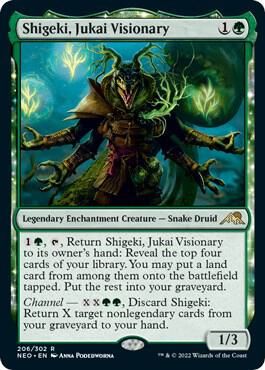 Shigeki, Jukai Visionary - Kamigawa: Neon Dynasty (NEO) Kamigawa: Neon Dynasty
