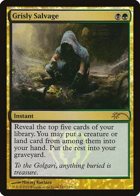 Grisly Salvage - FNM Promos (FNM) FNM Promos Foil