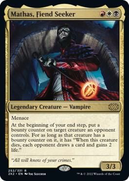 Mathas, Fiend Seeker - Double Masters 2022 (2X2) Double Masters 2022