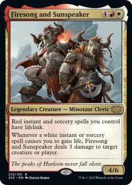 Firesong and Sunspeaker - Double Masters 2022 (2X2) Double Masters 2022