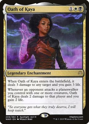 Oath of Kaya - War of the Spark (WAR) War of the Spark (Español)