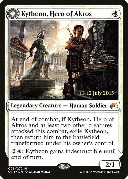 Kytheon, Hero of Akros - Prerelease Cards (PRE) Prerelease Cards Foil