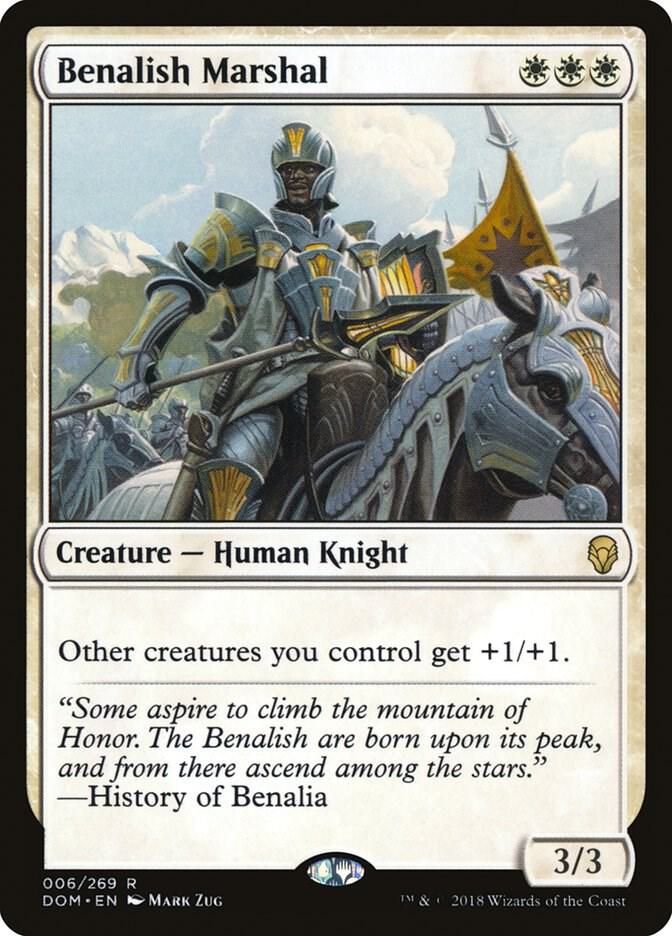Benalish Marshal - Dominaria (DOM) Dominaria