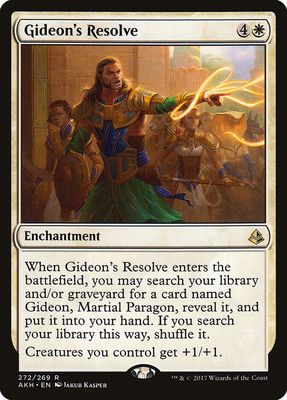 Gideon&#39;s Resolve - Amonkhet (AKH) Amonkhet