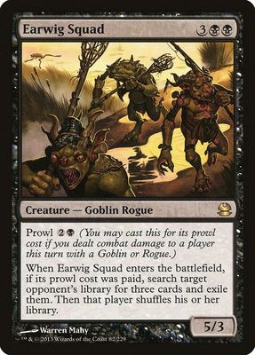 Earwig Squad - Modern Masters (MMA) Modern Masters Foil