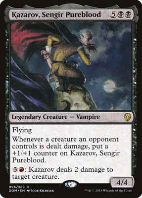 Kazarov, Sengir Pureblood - Dominaria (DOM) Dominaria