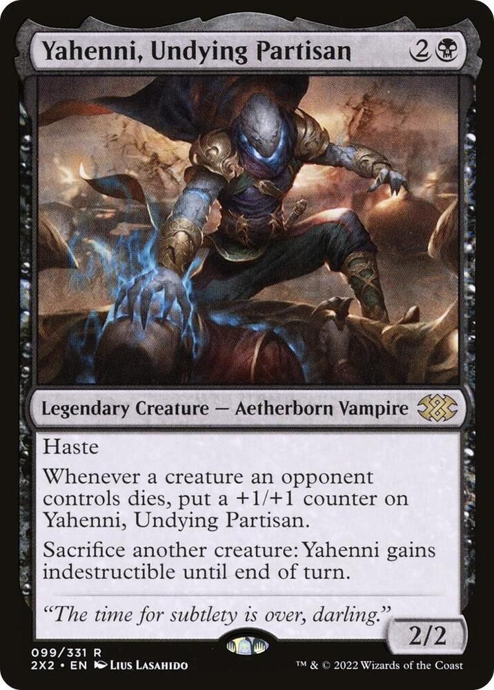 GA Yahenni, Undying Partisan - Double Masters 2022 (2X2) Double Masters 2022 Foil