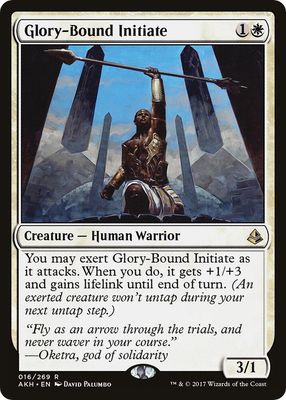 Glory-Bound Initiate - Amonkhet (AKH) Amonkhet