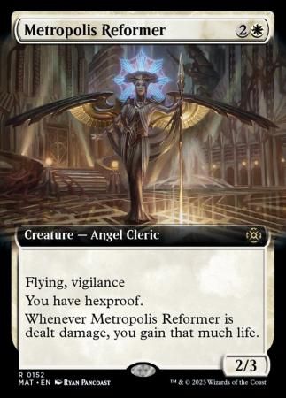 Metropolis Reformer 0152 Extended Art MOM: The Aftermath Collector Booster Singles-Foil