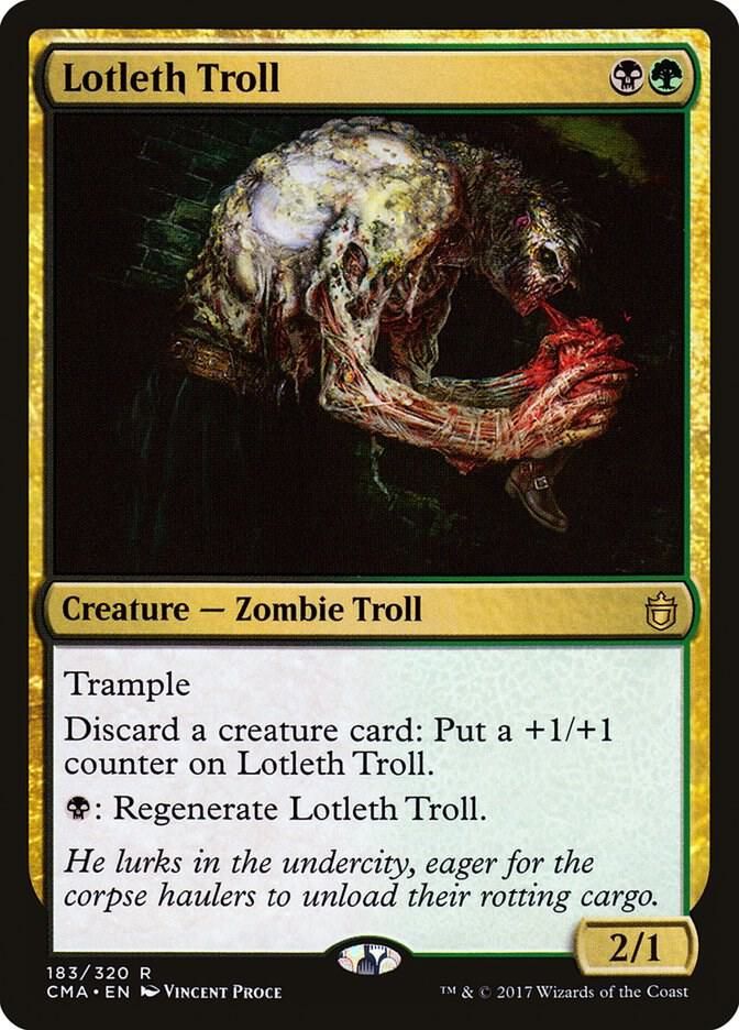 Lotleth Troll - Commander Anthology (CMA) Commander Anthology