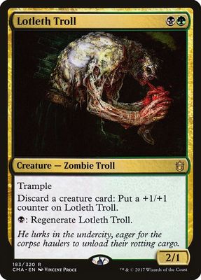 Lotleth Troll - Commander Anthology (CMA) Commander Anthology