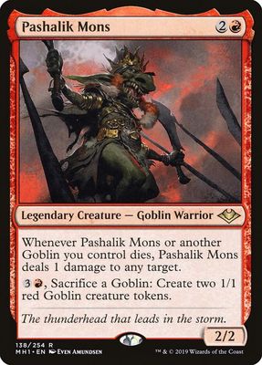 Pashalik Mons - Modern Horizons (MH1) Modern Horizons