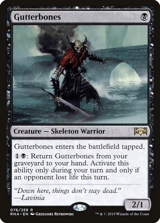 Gutterbones - Ravnica Allegiance (RNA) Ravnica Allegiance