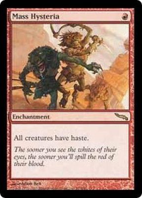 Mass Hysteria Mirrodin Singles