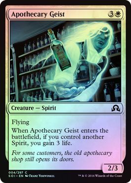 Apothecary Geist 004/297 - Foil Shadows over Innistrad Foil Singles
