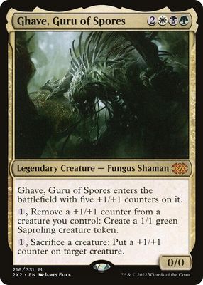 Ghave, Guru of Spores - Double Masters 2022 (2X2) Double Masters 2022