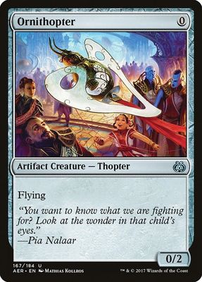 Ornithopter 167/184 - Aether Revolt (AER)