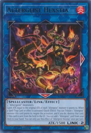 Altergeist Hexstia - MZMI-EN066 - Rare 1st Edition Maze of Millennia 1st Edition Singles