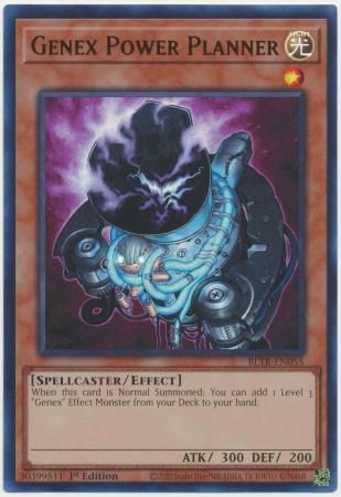Genex Power Planner - BLTR-EN055 - Ultra Rare 1st Edition Battles of Legend: Terminal Revenge 1st Edition Singles