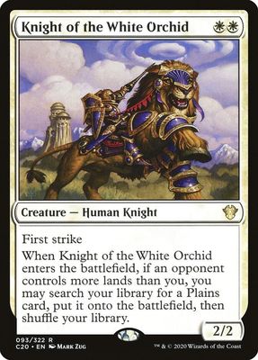 Knight of the White Orchid - Commander 2020 (C20) Commander 2020