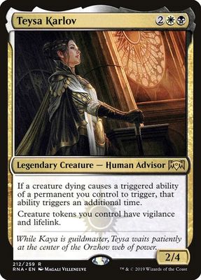 Teysa Karlov - Ravnica Allegiance (RNA) Ravnica Allegiance
