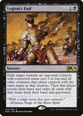 Legion&#39;s End - Promo Pack: Core Set 2020 (PPM20) Promo Pack: Core Set 2020 Foil