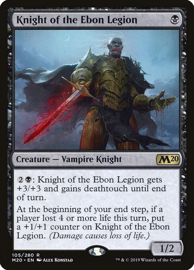 SJ Knight of the Ebon Legion - Core Set 2020 (M20) Core Set 2020