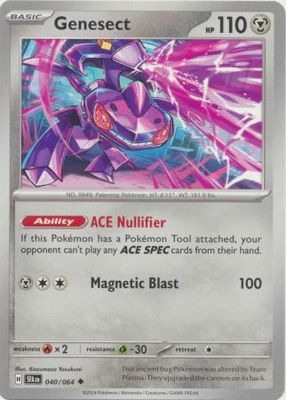 Genesect - 040/064 - Uncommon Shrouded Fable Singles