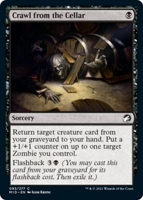 Crawl from the Cellar 093/277 Innistrad: Midnight Hunt Singles(Español)