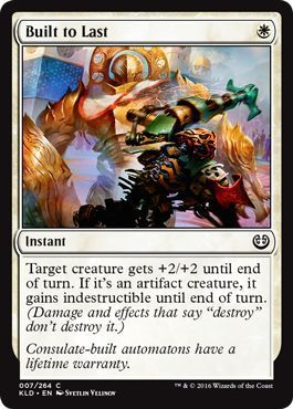 Built to Last 007/264 - Kaladesh Singles