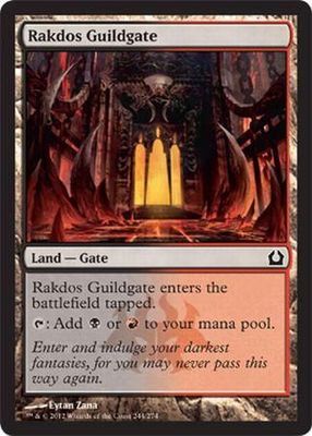 Rakdos Guildgate Return to Ravnica Singles
