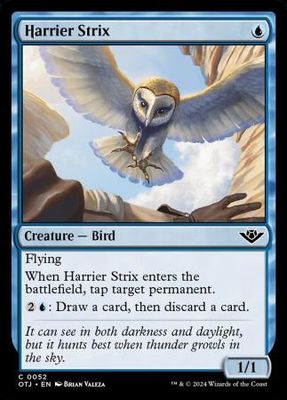 Harrier Strix 0052 Outlaws of Thunder Junction Singles(Español)